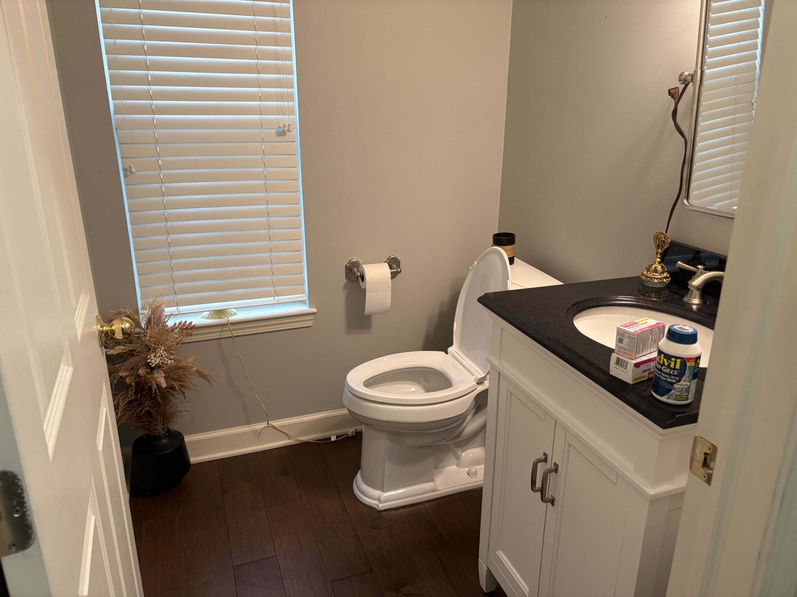 Estate sale bathroom