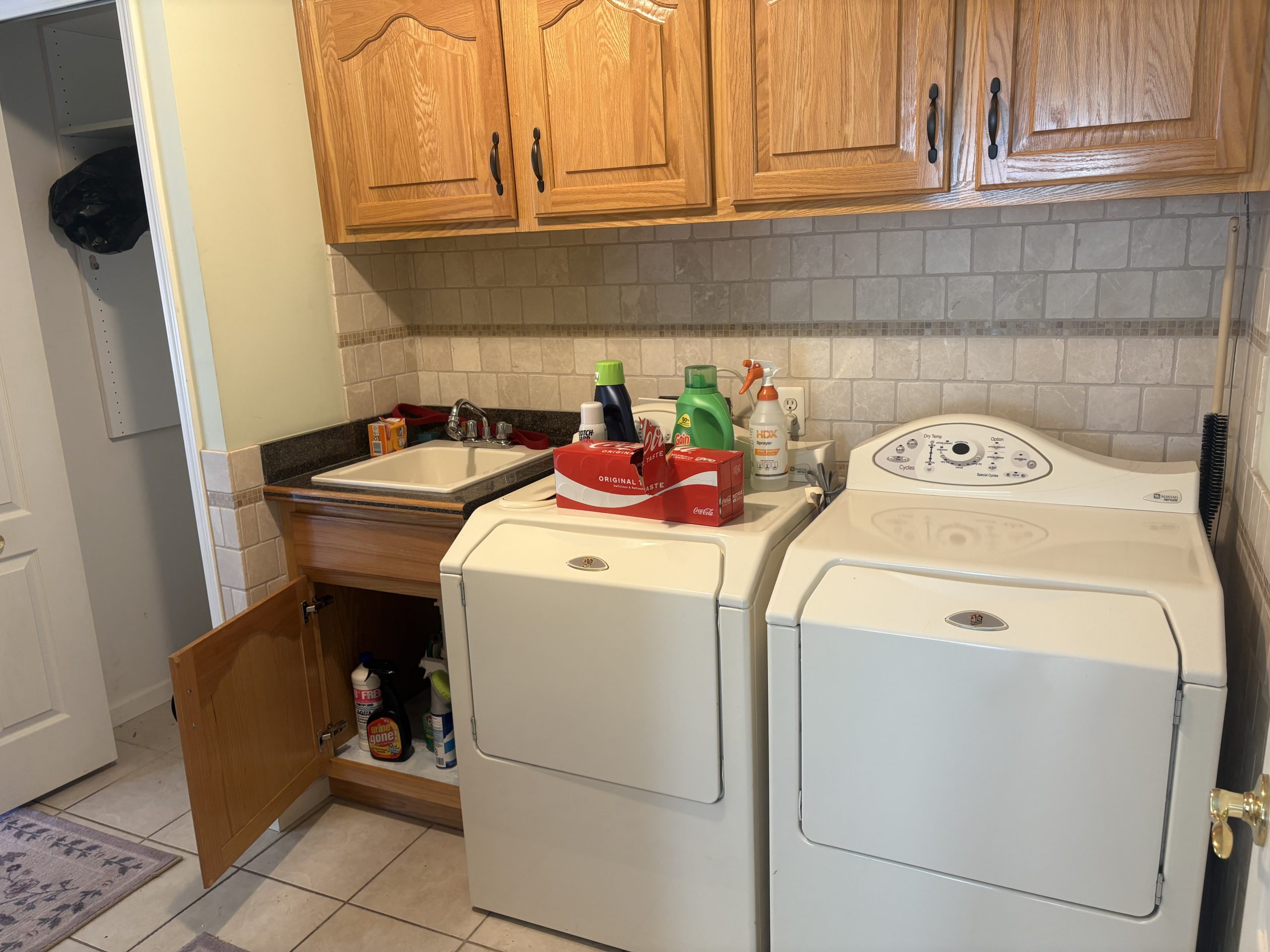 Laundry room supplies