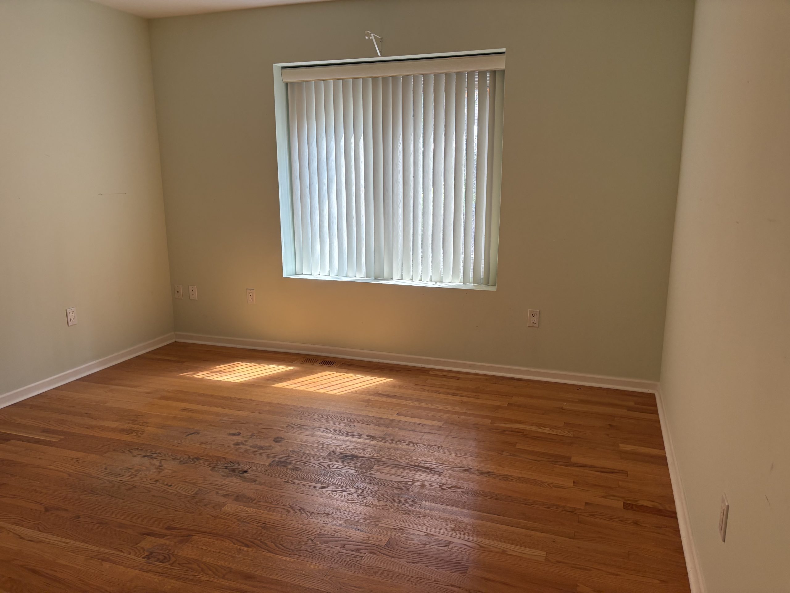 Primary bedroom after estate liquidation