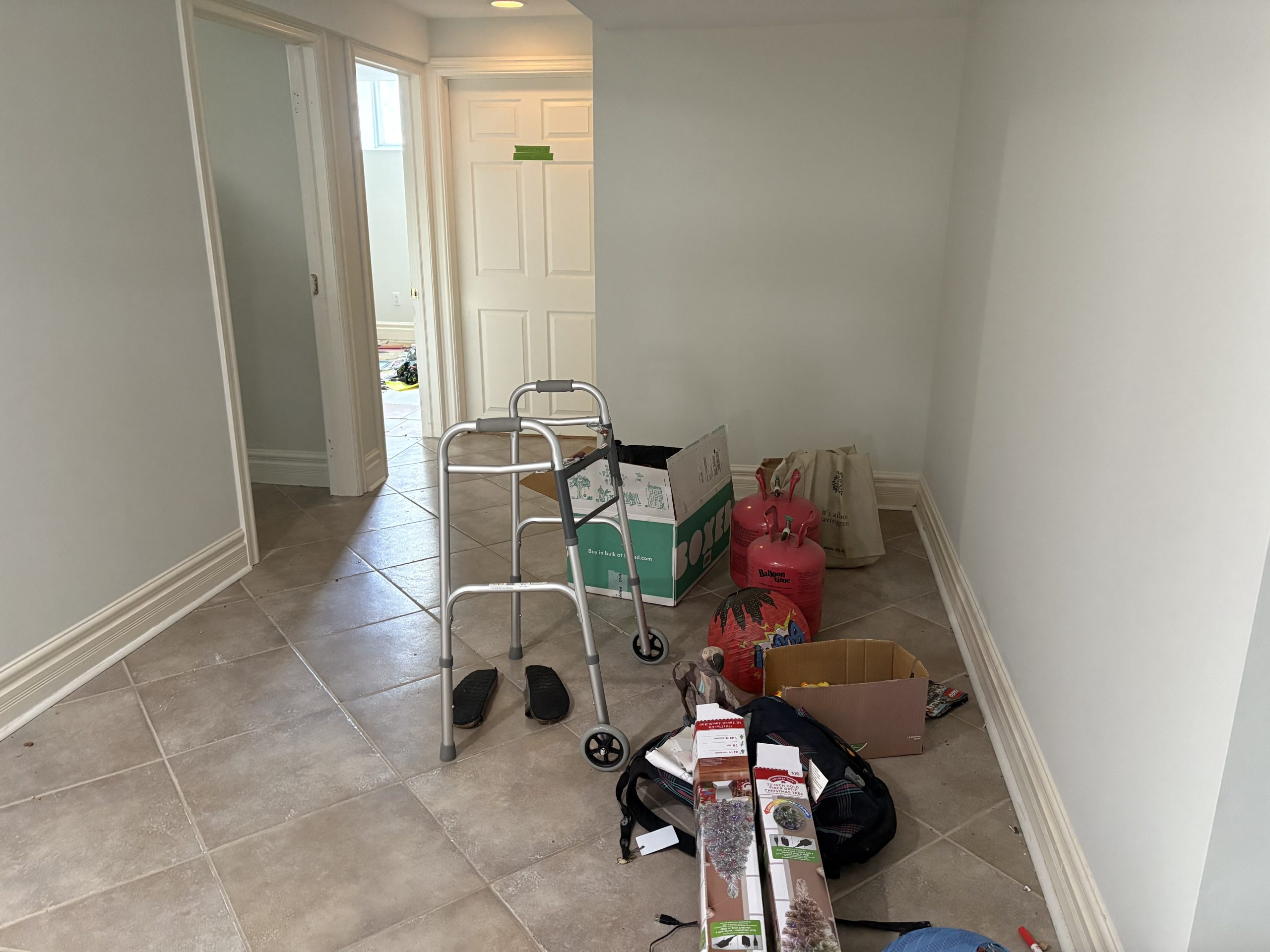 Basement junk