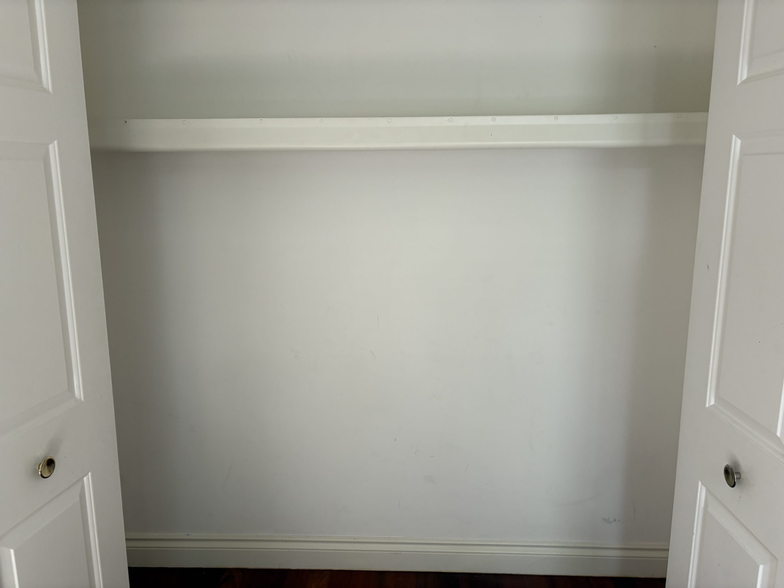 Closet cleaning