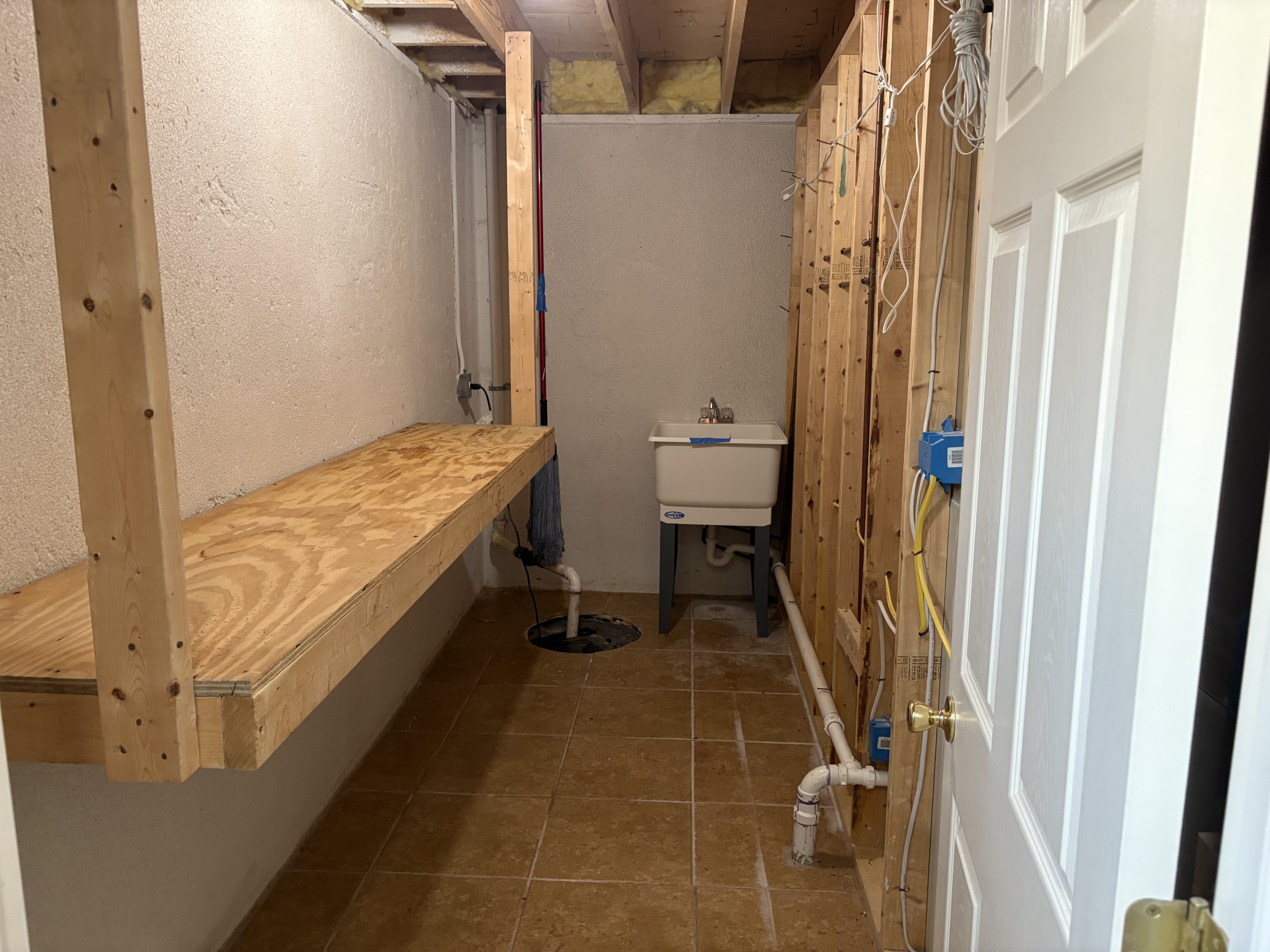 Utility room junk removal
