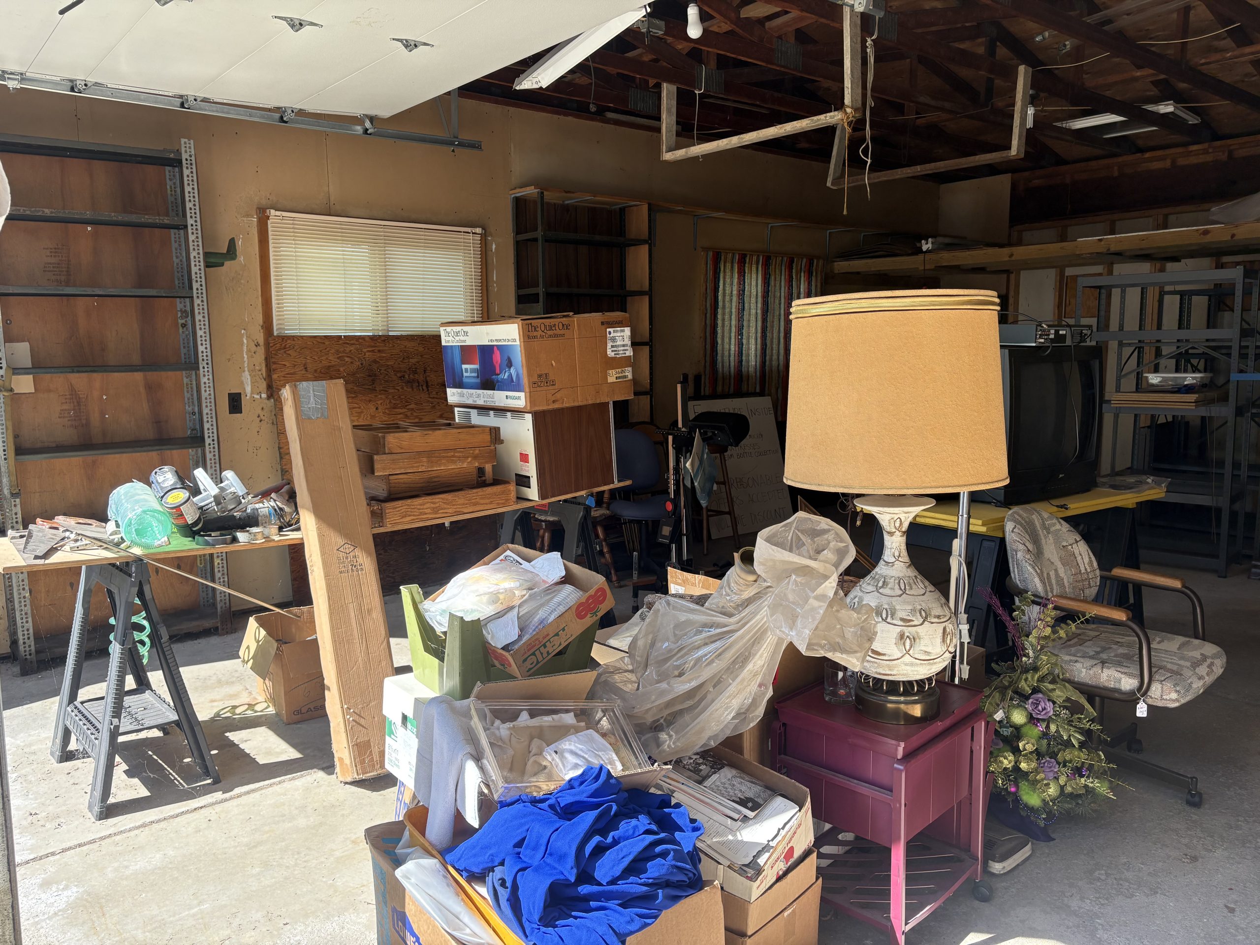 Garage junk removal