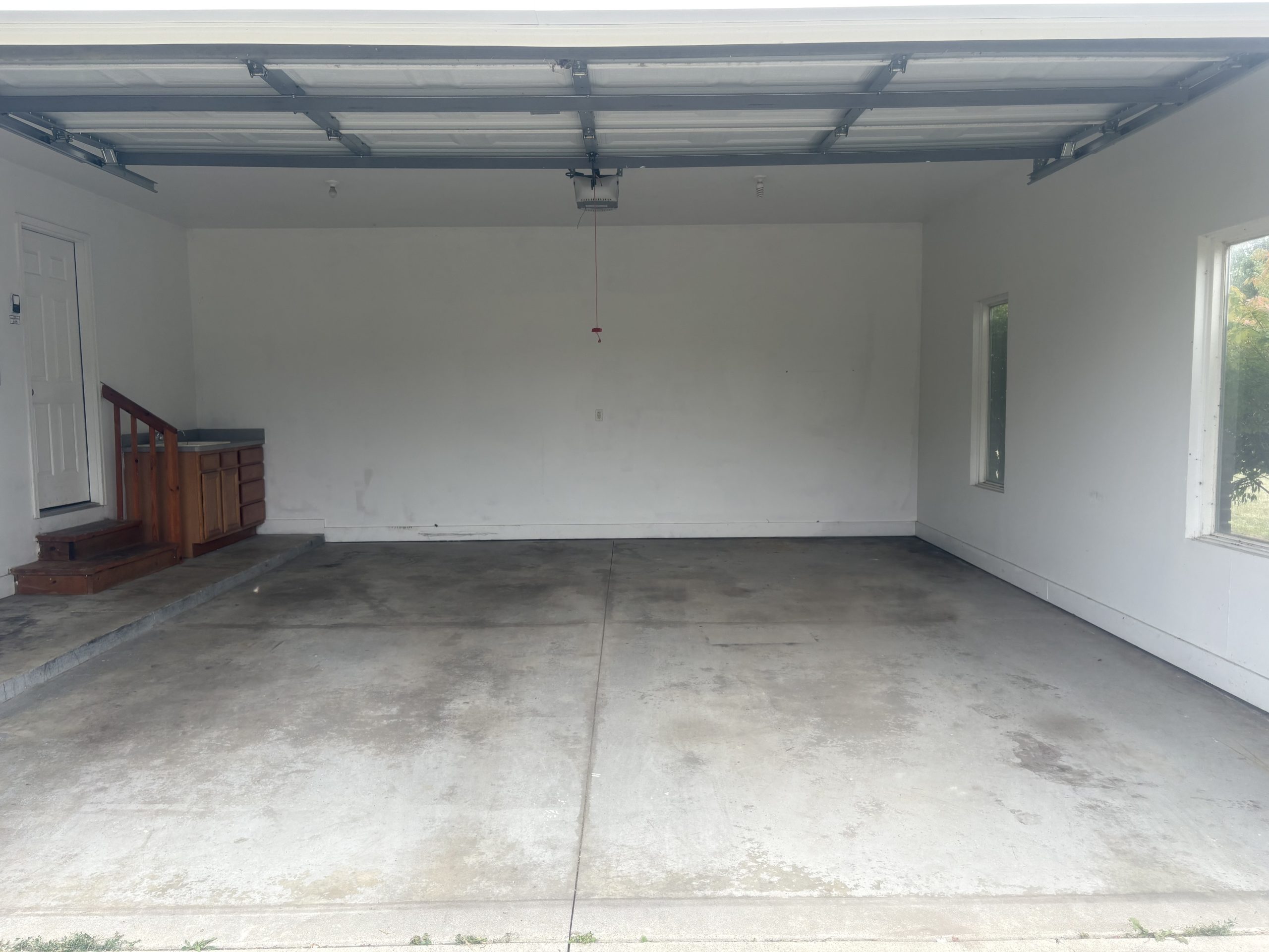 empty garage