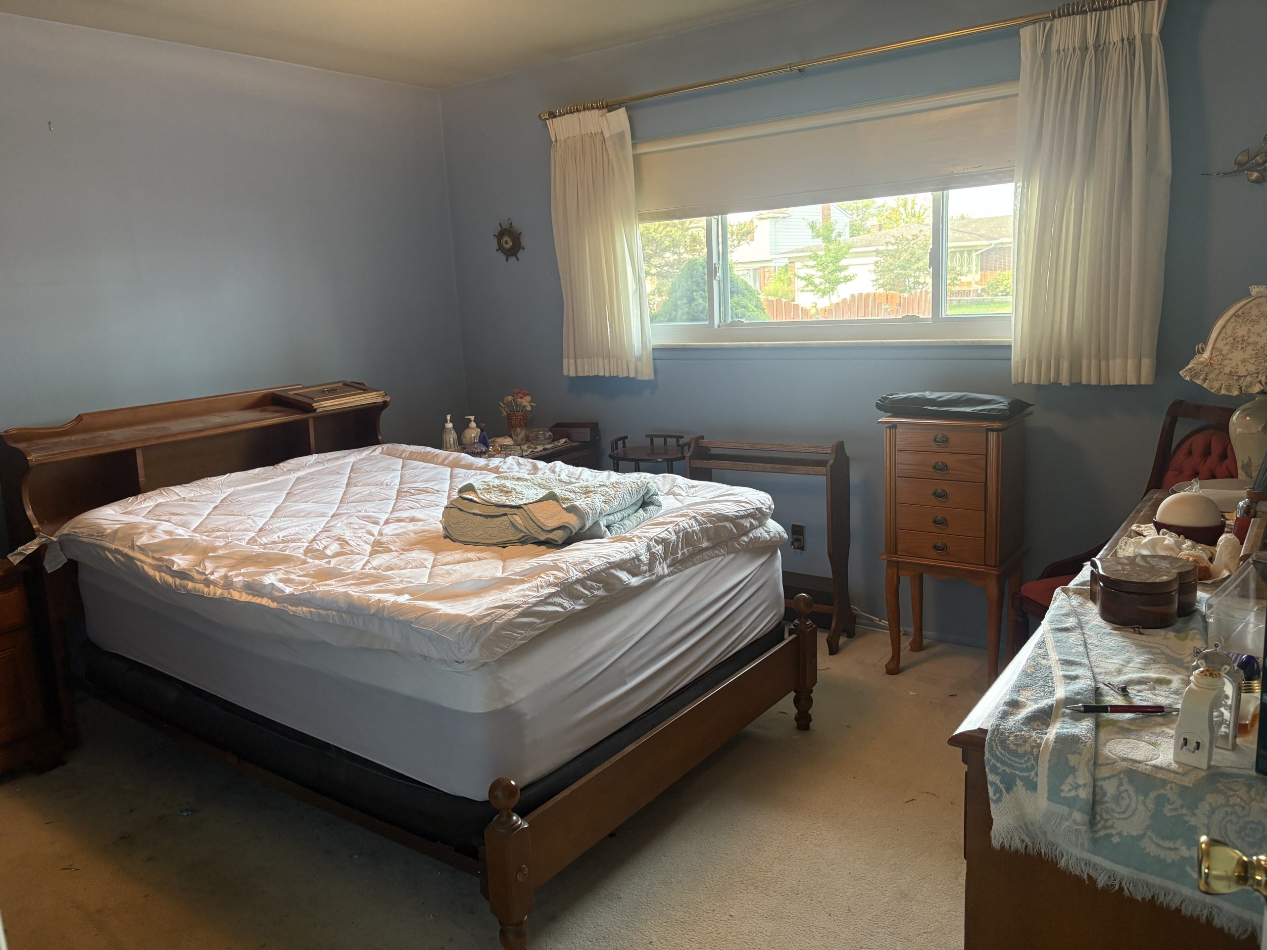 bedroom with bed