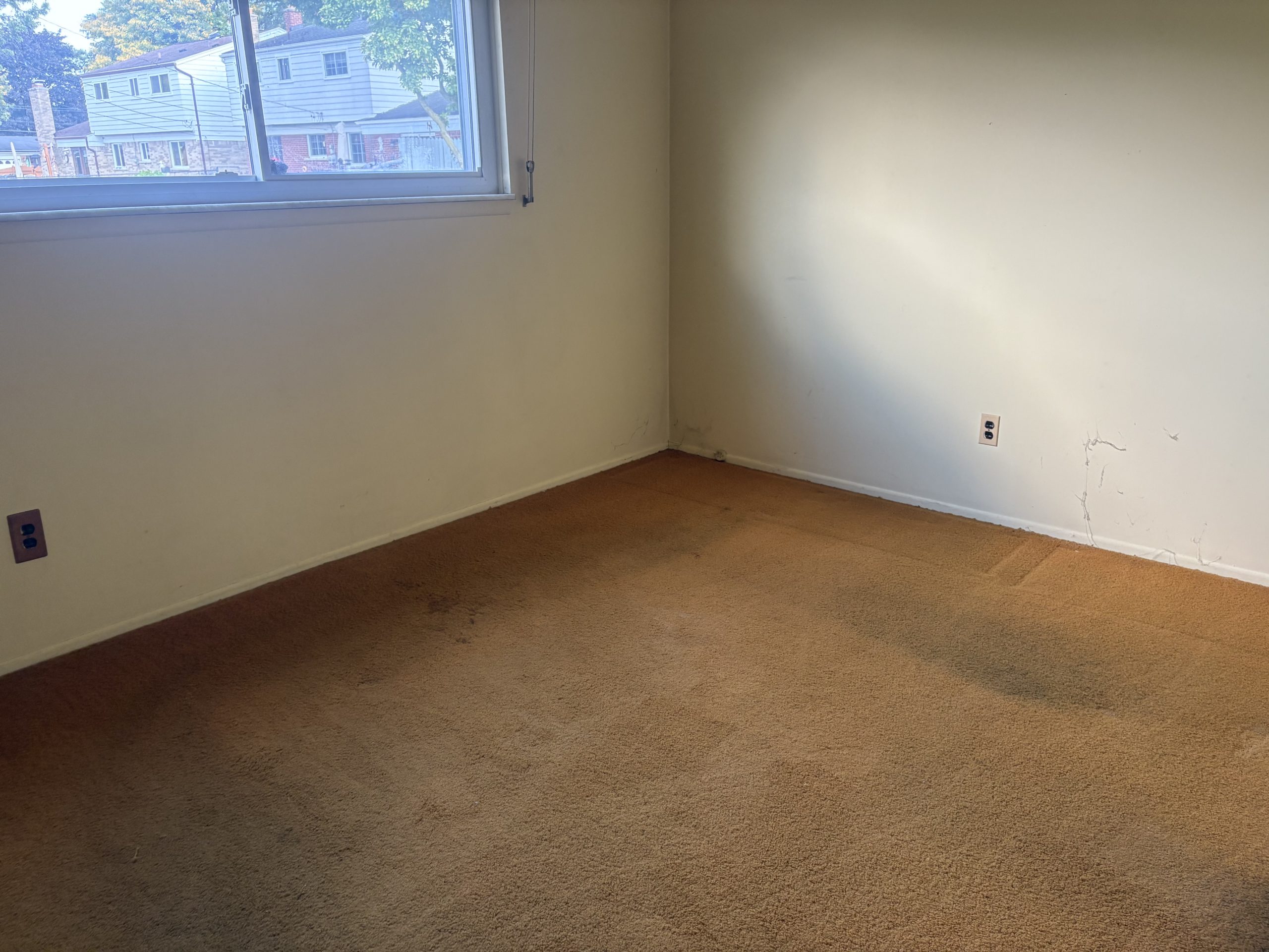clean bedroom