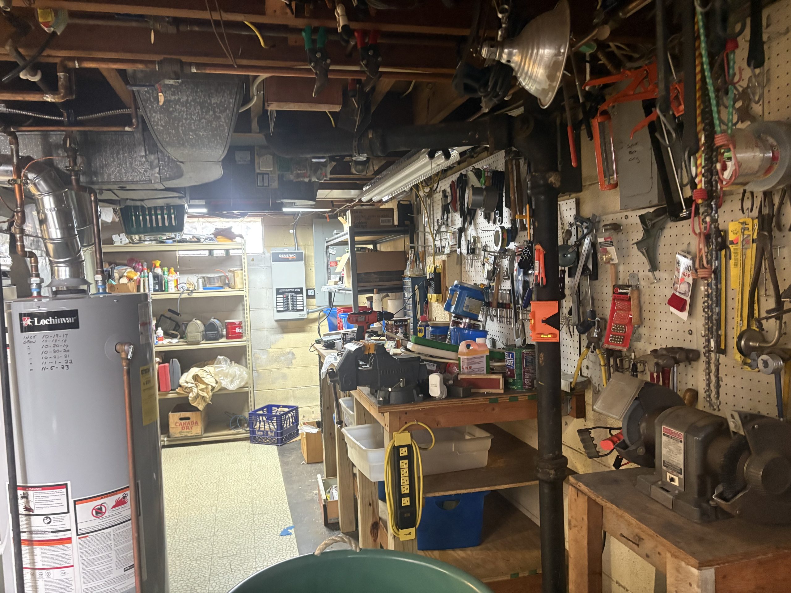 basement junk